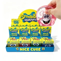 Squishy Bob l'eponge Nice Cube Jaune