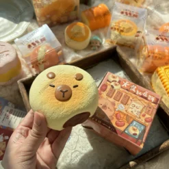 Squishy Capybara Boulangerie Anti-Stress