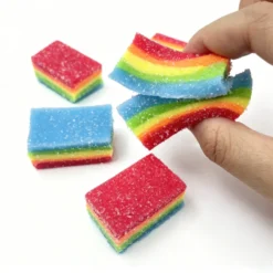 Squishy Bonbon Arc-en-ciel Anti-Stress