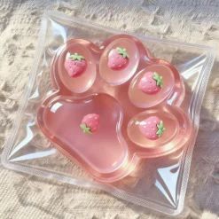 Squishy Patte de Chat Fraise