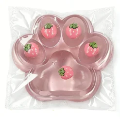 Squishy Patte de Chat Fraise