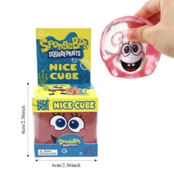 Squishy Bob l'eponge Nice Cube Rose