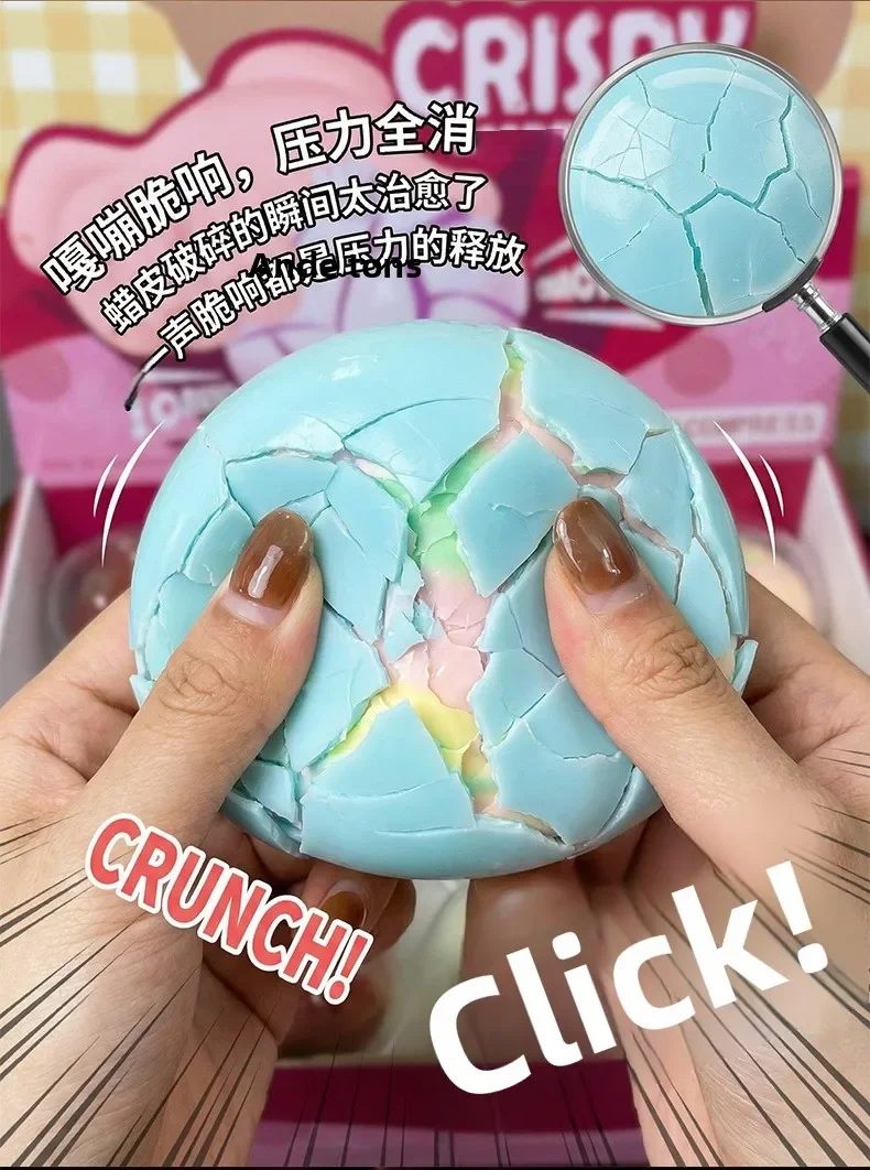 Squishy Balle Craquante Anti-Stress