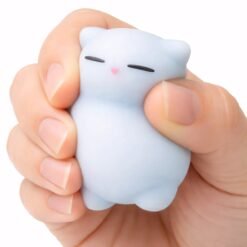 Alternative view of Mini Squishy Chat Bleu