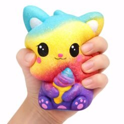 Alternative view of Squishy Chat Arc en Ciel